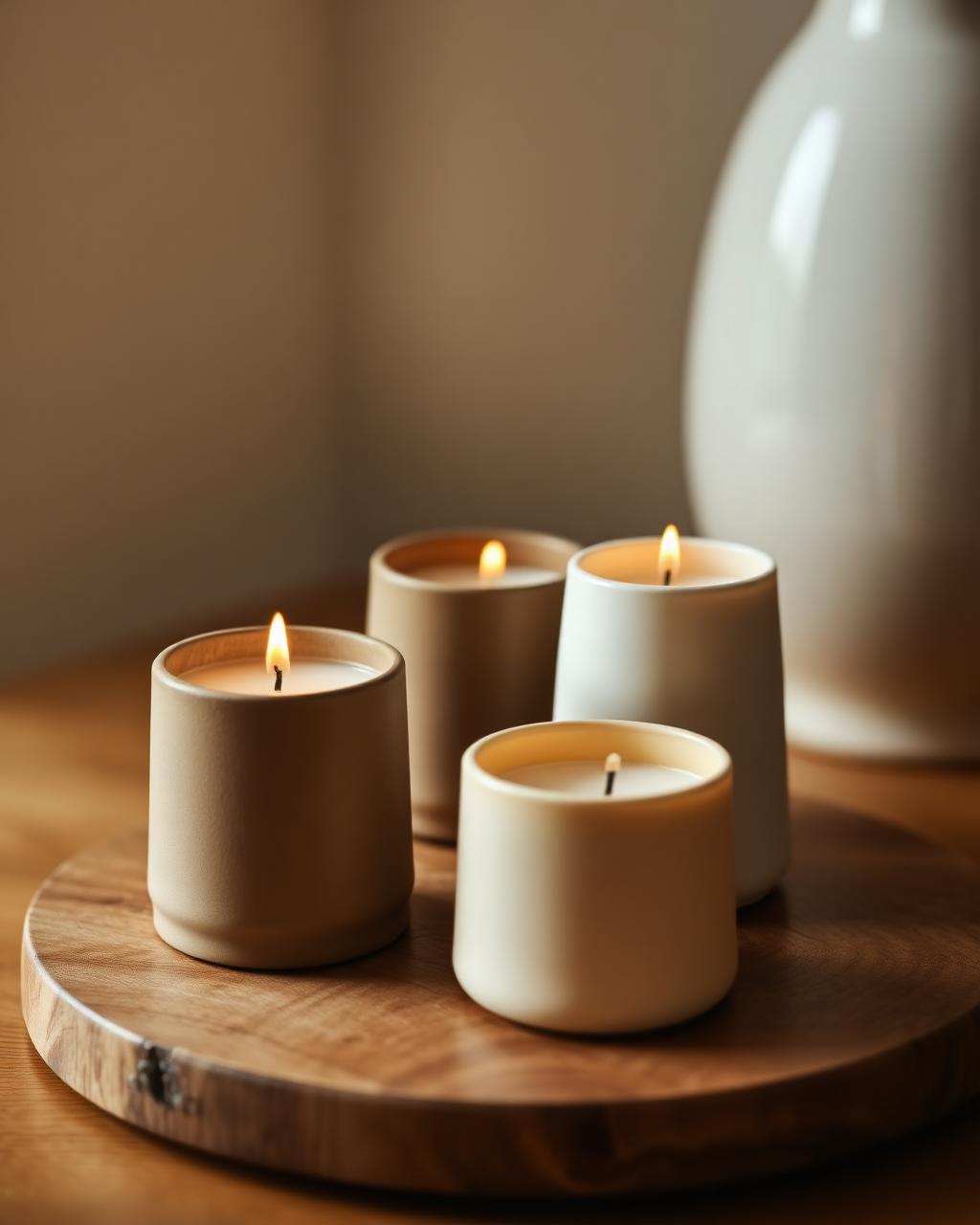 Bougies au soja